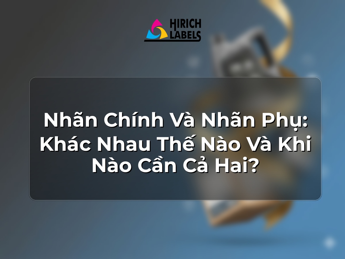 Nhãn chính và nhãn phụ: khác nhau thế nào và khi nào cần cả hai?