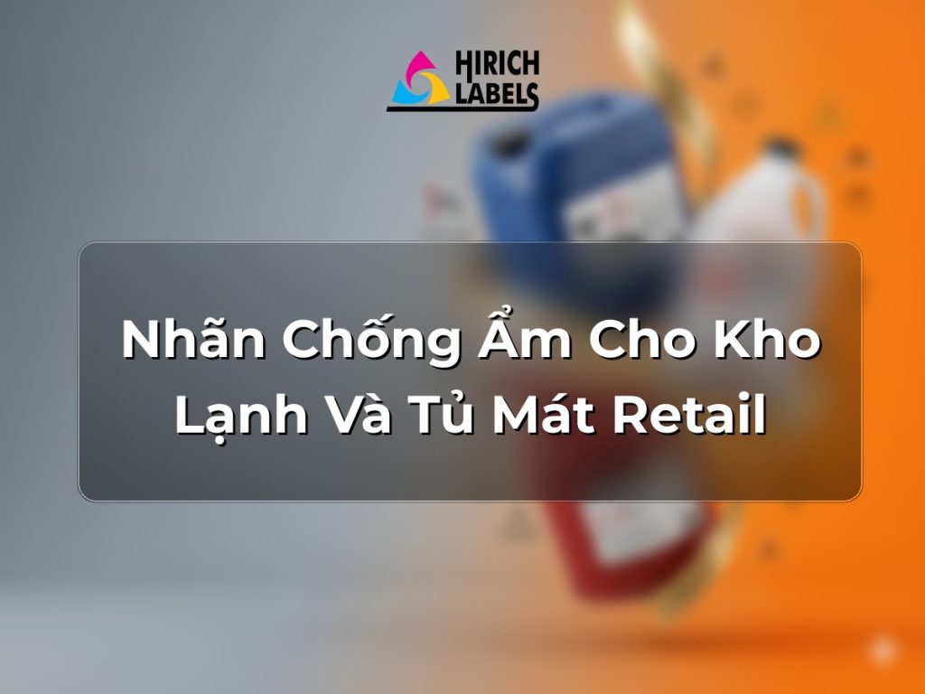 Nhãn chống ẩm cho kho lạnh và tủ mát retail