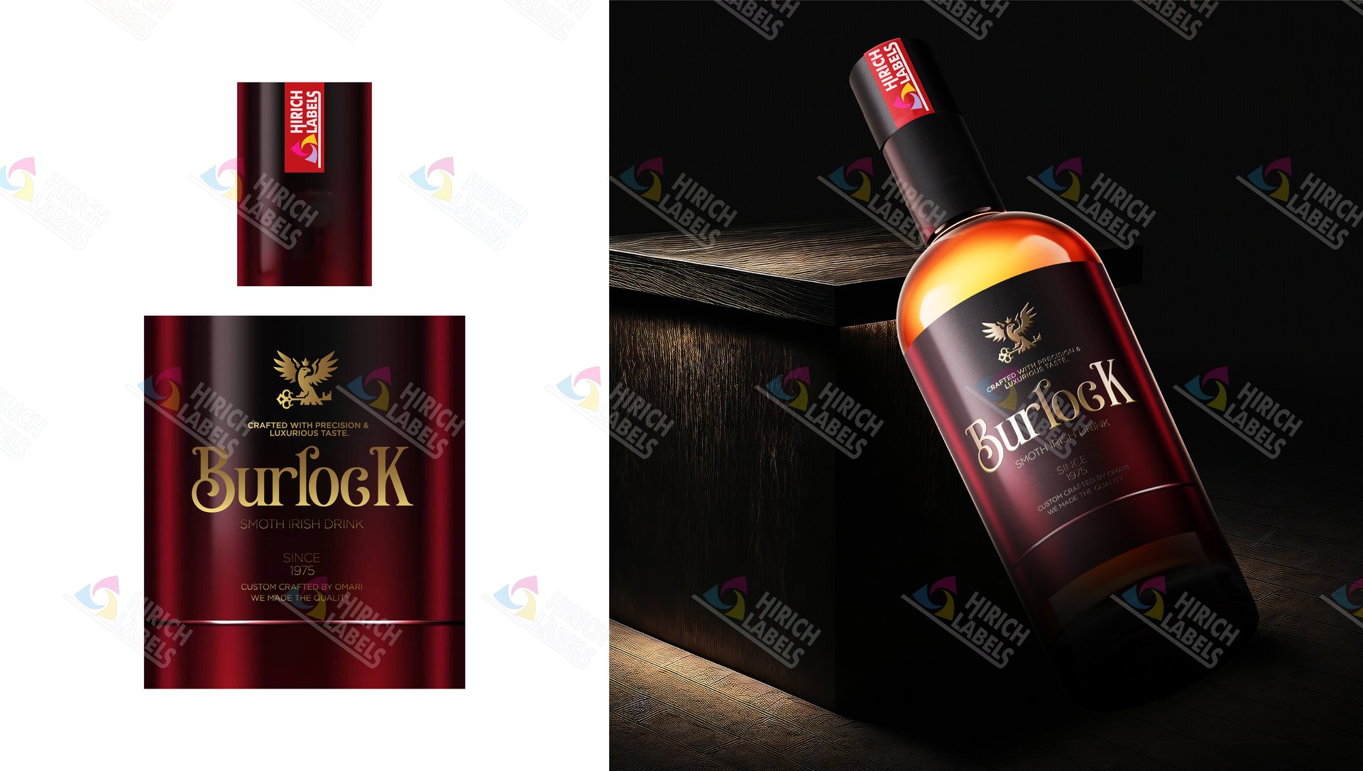 Nhãn chai rượu & Spirits